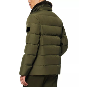 2023 personnalisé européen oem urbain en gros hommes manteaux personnalisé brillant coton hiver bulle hommes duvet designer bouffant veste de rembourrage - Product Image 2