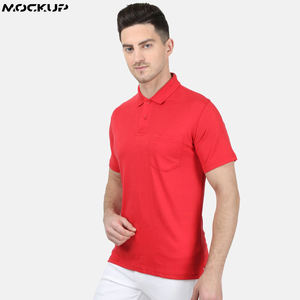 Polo 100% coton pour homme, polo décontracté de luxe en tricot, polos formels, grande taille, manches courtes, logo personnalisé, haute qualité - Product Image 3