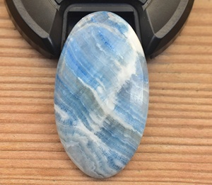 Scheelite Cabochon High Quality Turkish Blue Scheelite Gemstone Cabochon Top Quality Blue Rhodochrosite Gemstone Lapis Lace - Product Image 1