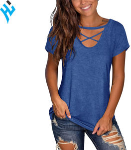 Nouveaux hauts à manches courtes de haute qualité à la mode, t-shirts décontractés, t-shirts en gros sur mesure, t-shirt élégant - Product Image 1