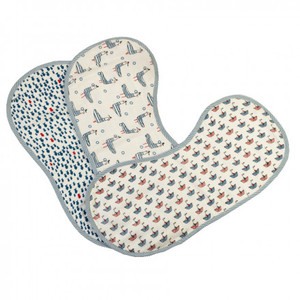 Factory price 100% organic <b>baby</b> burp burp cloth - Product Image 3