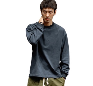 En gros hommes Streetwear Casual Manches Longues 100% Coton T-Shirts - Product Image 3