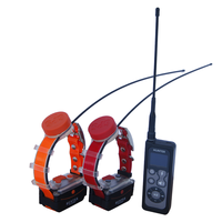 Collier GPS étanche pour 2 chiens pour la chasse sans carte SIM GPS-25002-PRO