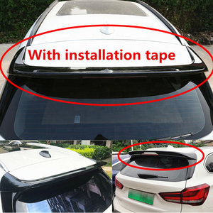 Roof Spoiler <strong>Wing</strong> Fit for BMW X1 F48 Gloss Black Trim Rear Upper Lip 2016-2021 - Product Image 3
