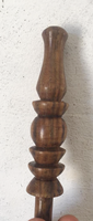 Embouts de chicha Farida sculptés à la main en bois de rose de luxe, finition laquée unique, motifs variés, numérotés