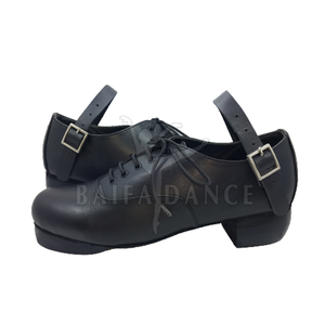 Chaussures de danse dures pour filles, noir et blanc, burins, robinet, offre spéciale, - Product Image 3