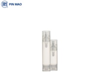 Série EL – Flacon Airless en Plastique PP Frosted de 5ml, 7ml, 10ml, 15ml, 25ml – Écologique pour Soins Personnels