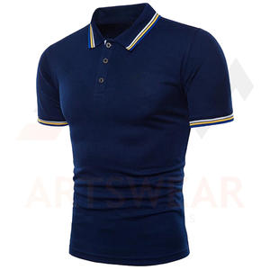 Polo à manches courtes pour hommes, nouveau Style, vêtements d'été, Logo personnalisé, 100% coton, qualité supérieure, vente en gros, couleur bloc - Product Image 3