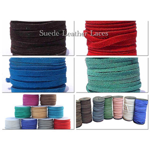 เชือกหนังนิ่มลูกไม้4มม. สำหรับเครื่องประดับงานฝีมือ DIY - Product Image 4