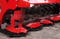 Nouvelle tondeuse à tambour de 195 cm avec rouleau de pression, certifiée ISO9001 CE, garantie 1 an
