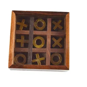 室内装饰设计Tic Tac游戏用方形木板完美儿童游戏设计