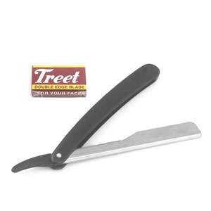 Venta al por mayor suministros de peluquero profesional de corte recto hoja de afeitar de peluquería/maquinilla de afeitar de salón para peluquero - Product Image 1