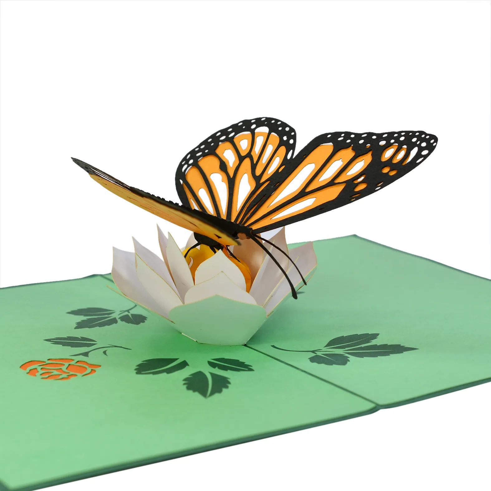 Meistverkaufte Schmetterling-Pop-Up-Karte in 3D-Modell Verwendung für Dankeschön-Karte  Muttertag und Geburtstag 3D-Grußkarte