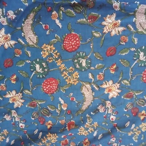 ผ้าฝ้ายแฮนด์เมดอินเดียชัยปุระ Sanganer บล็อกมือพิมพ์วิ่งผ้าวัตถุดิบชุดผ้า - Product Image 6