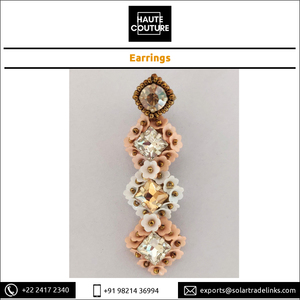 Pendientes de lentejuelas de 7cm de longitud, hechos a mano, con forma cuadrada, para mujer - Product Image 3