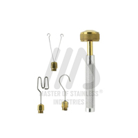 Messing Runde 4 Pole Dubbing Fly Tying Twister Set zum Verkauf
