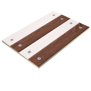 Carreaux de mur en céramique imperméables modernes 300x450MM finition brillante aspect planche de bois carreaux rectifiés de surface émaillée pour murs intérieurs - Product Image 2