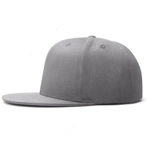 High Quality Blank <b>Plain</b> Snapback Hat <b>Cap</b> Hip Hops Style Flat 100% Customized Logo Snapback Hat <b>Caps</b> Sports <b>Baseball</b> Hat <b>Caps</b> - Product Image 2