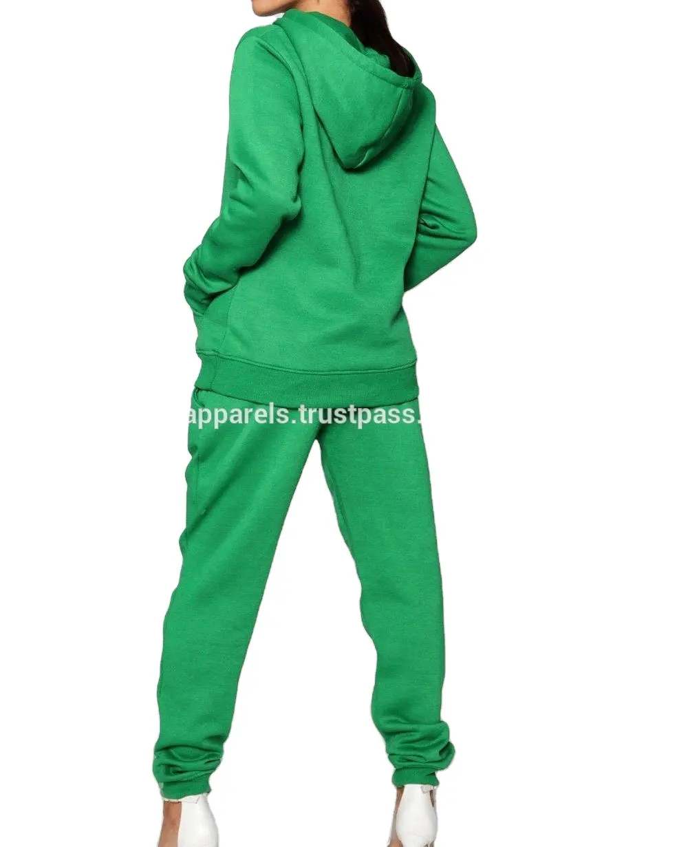 New Arrival Cheap Stylish Wholesale sport slim fit custom latest design plain women velour tracksuits