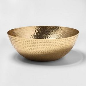 Bol de mélange en or brillant marbré, ustensiles de cuisine, bassin de fruits rond marbré, bol de décoration de Table pour la maison, 1 pièce - Product Image 1