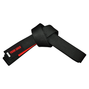 Ceintures de Taekwondo personnalisées Arts martiaux Ceintures noires brodées - Product Image 1