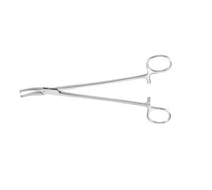 Faure Peritoneum Forceps 1 x 2 Teeth Curved Surgical Grade German Steel Instruments - Product Image 1