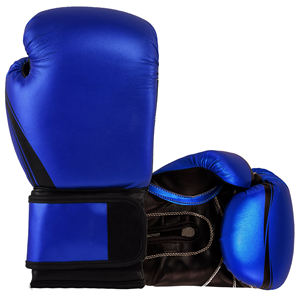 Guantes de boxeo de cuero profesional personalizados, entrenamiento profesional con logotipo personalizado, cuero PU para artes marciales - Product Image 1
