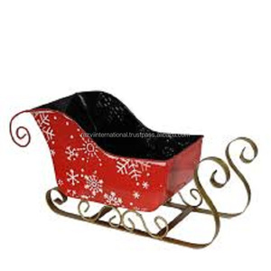 Red <b>Christmas</b> Sleigh - Product Image 1