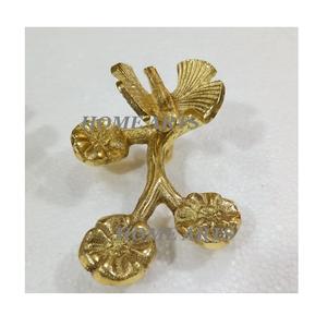 Manija de bandeja de servicio de color dorado de aluminio Manija de bandeja de servicio de último diseño para uso en restaurante de hotel en casa - Product Image 6