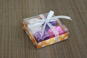 Caro <b>Paraffin</b> Flower Floating Candle-Home Decor Various Colors - Product Image 5