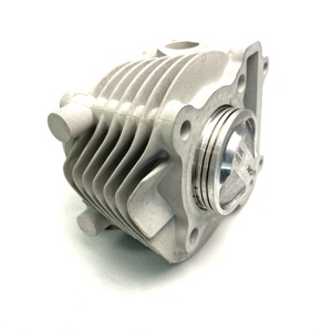 Nouveau système de cylindre céramique CNC en acier inoxydable CSRK 59 mm blanc pour moto Yamaha, fabriqué à Taïwan, emballé en cartons - Product Image 3