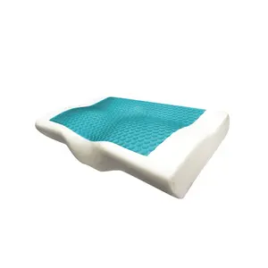 Taiwan Hoge Kwaliteit Ergonomie Comfortabele Gel Memory Foam Kussen Wasbaar Cover Hot Verkoop Producten Op Amazon