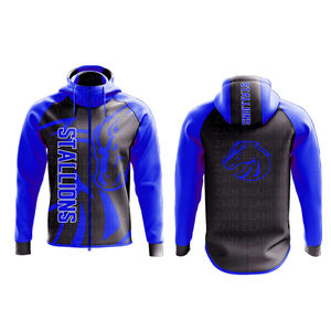 เสื้อสเวตเตอร์ผ้ามีฮู้ดทีมกีฬาผู้ชายสั่งพิมพ์ซับลิเมชัน3D สินค้าใหม่ - Product Image 1