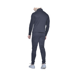 Ensemble de survêtement et de survêtement à motif solide et lourd pour hommes, vêtements de jogging unis - Product Image 2