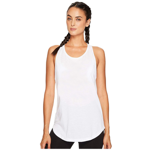 Débardeur en jersey imprimé pour femmes Style d'été décontracté Séchage rapide avec service OEM Couleur noire pour adultes en vente - Product Image 4