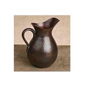 Pichet en cuivre martelé à la mode avec finition dorée, nouvelle collection, vente en gros - Product Image 4