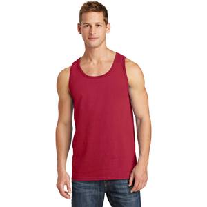 Camiseta sin mangas con espalda en Y de algodón OEM para hombre, Camiseta con estampado personalizado para gimnasio, Fitness, entrenamiento, culturismo muscular, camiseta de bajo precio con lejía - Product Image 3