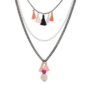 2024 superventas collar en capas chapado en oro de acero inoxidable colgante de árbol de la vida con accesorios de moda de perlas para mujeres - Product Image 1