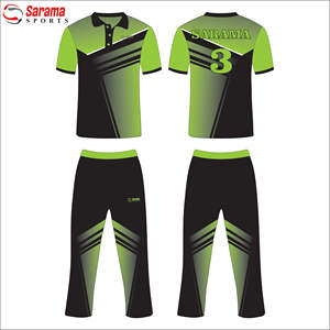 Kit de Cricket de Sublimación Personalizada, Conjunto de Uniforme para Hombre, Camisa y Pantalón de Cricket de Media Manga, Talla Adulto - Product Image 1
