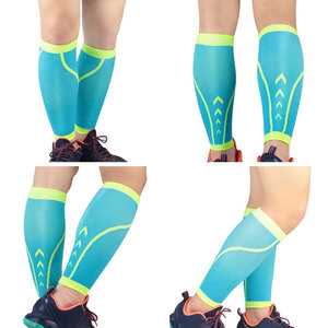 Color Block New Design High Quality Customized Outdoor Men's Knee Warmer Lightweight Winter Spandex Knee Sleeve - Product Image 3