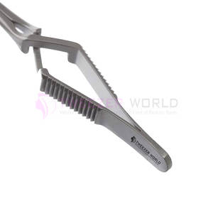 Ensemble d'instruments de pince de bouledogue en acier inoxydable de qualité chirurgicale de qualité supérieure Source d'alimentation manuelle Base des instruments chirurgicaux - Product Image 6