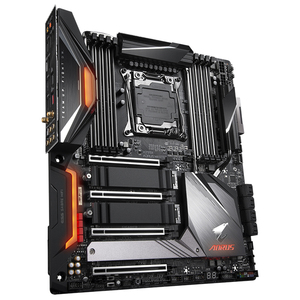 เมนบอร์ด AORUS X299X ใช้กับชิปเซ็ต <span class=keywords><strong>Intel</strong></span> <span class=keywords><strong>X299</strong></span> LGA 2066ซ็อกเก็ตสำหรับเล่นเกม - Product Image 3