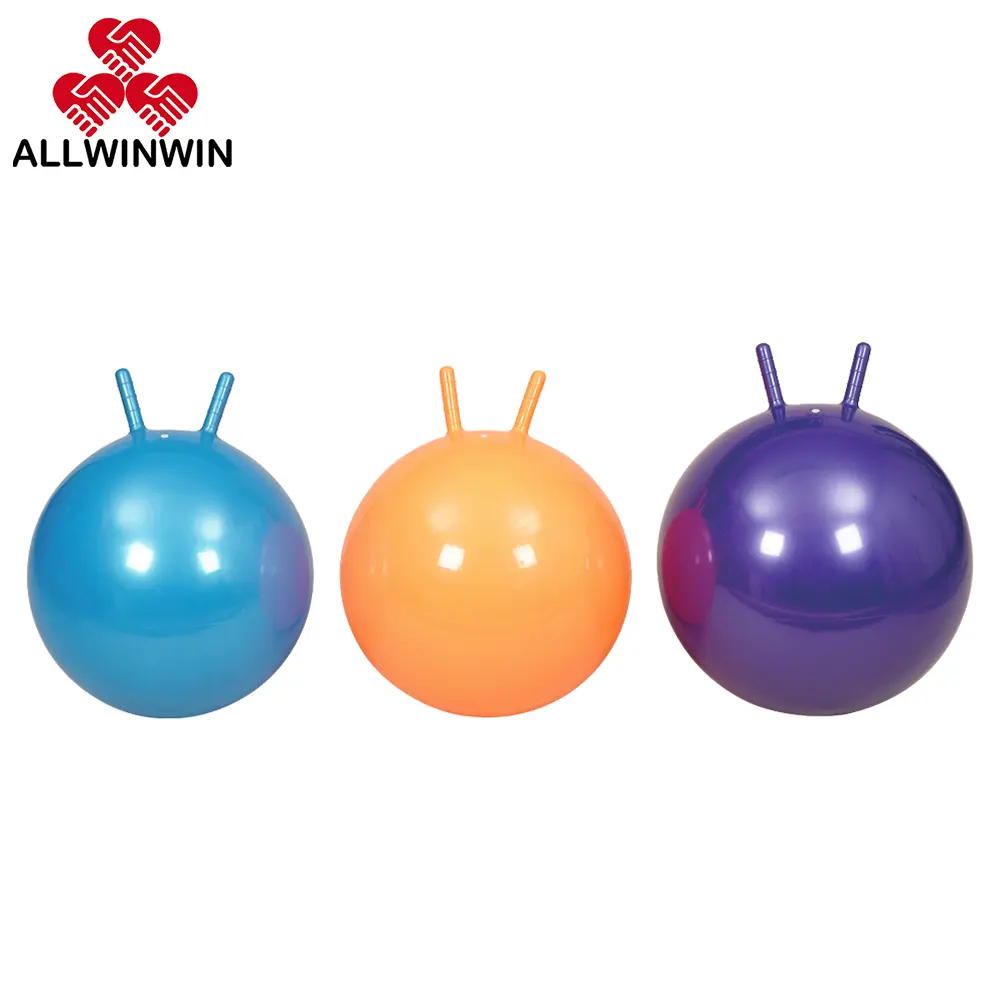 ALLWINWIN EXB13 Exercise Ball - With Feet Kids Handled Jump Hop Induce