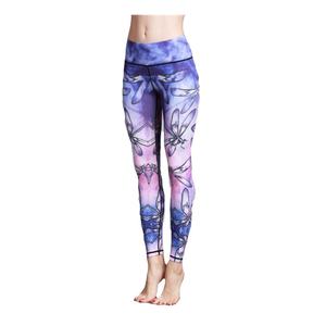 Pantalones de Fitness ajustados para mujer, mallas de Yoga elásticas Punk personalizadas, ropa de Fitness de punto transpirable, mallas de sublimación informales - Product Image 2