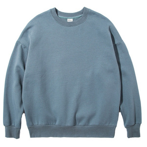 Personnalisé en gros col rond impression polaire hommes sweat oversize avec votre logo - Product Image 5