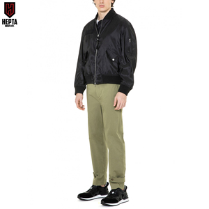 Custom Men Bomber <b>Jacket</b> Wholesale Blank Satin Baseball <b>Jackets</b> in All Colors Crop <b>Jackets</b> - Product Image 2