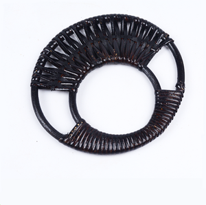 Asa de bolsa trenzada de mimbre Natural, Asa de bolsas de mimbre de Vietnam - Product Image 2