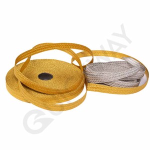 Trenza de Encaje Ceremonial OEM al por Mayor, Color Oro y Plata Personalizado, Venta al por Mayor, Fabricación a Granel - Product Image 1