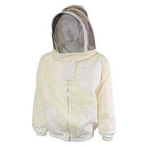 Veste uniforme en polyester de marque privée personnalisable pour l'apiculture professionnelle combinaison ventilée pour les apiculteurs - Product Image 5