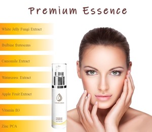 Sérum de soin de la peau du visage Anti-âge de qualité supérieure Utilisation de nuit Anti-rides Hydratant Raffermissant Blanchissant Éclaircissant Reconstruction Essence - Product Image 2